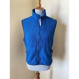 Woolrich Women’s Size Small Blue Malden Mills PolarFleece Vest